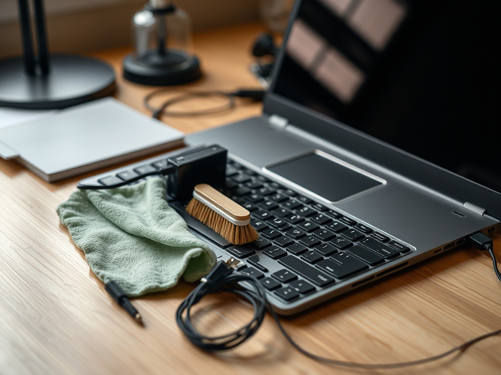 How to clean and maintain hardware safely