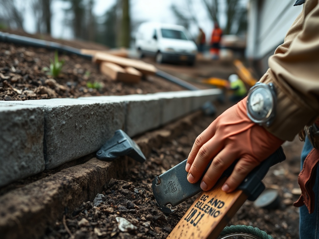 How retaining walls, drainage, and grading affect a home site